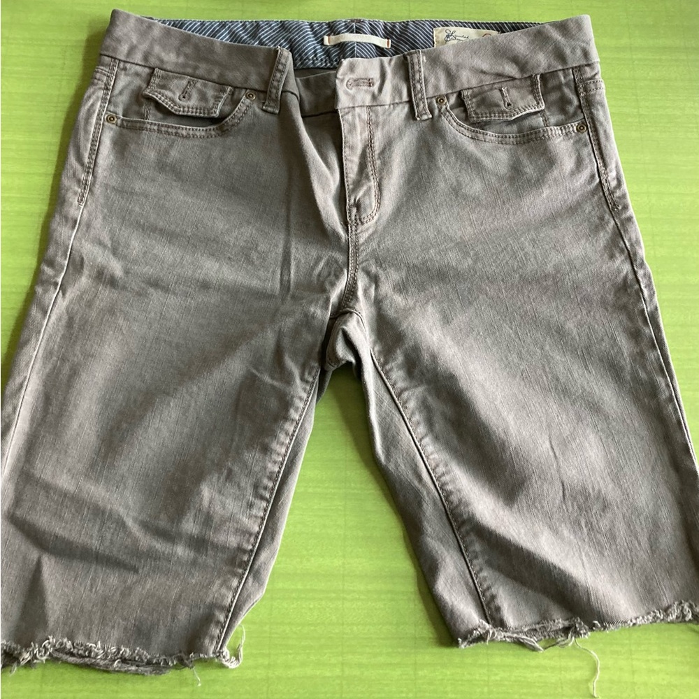 Gap Cutoffs Size 32/14 Brown Cotton99%Spandex1%
